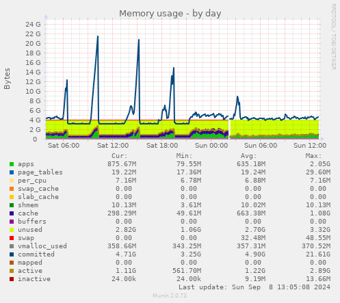 daily graph