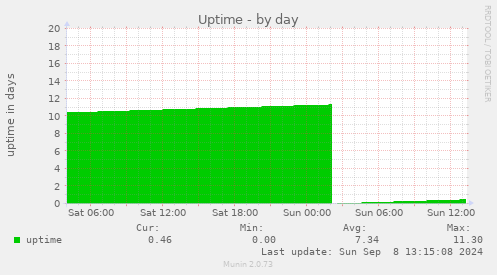 daily graph